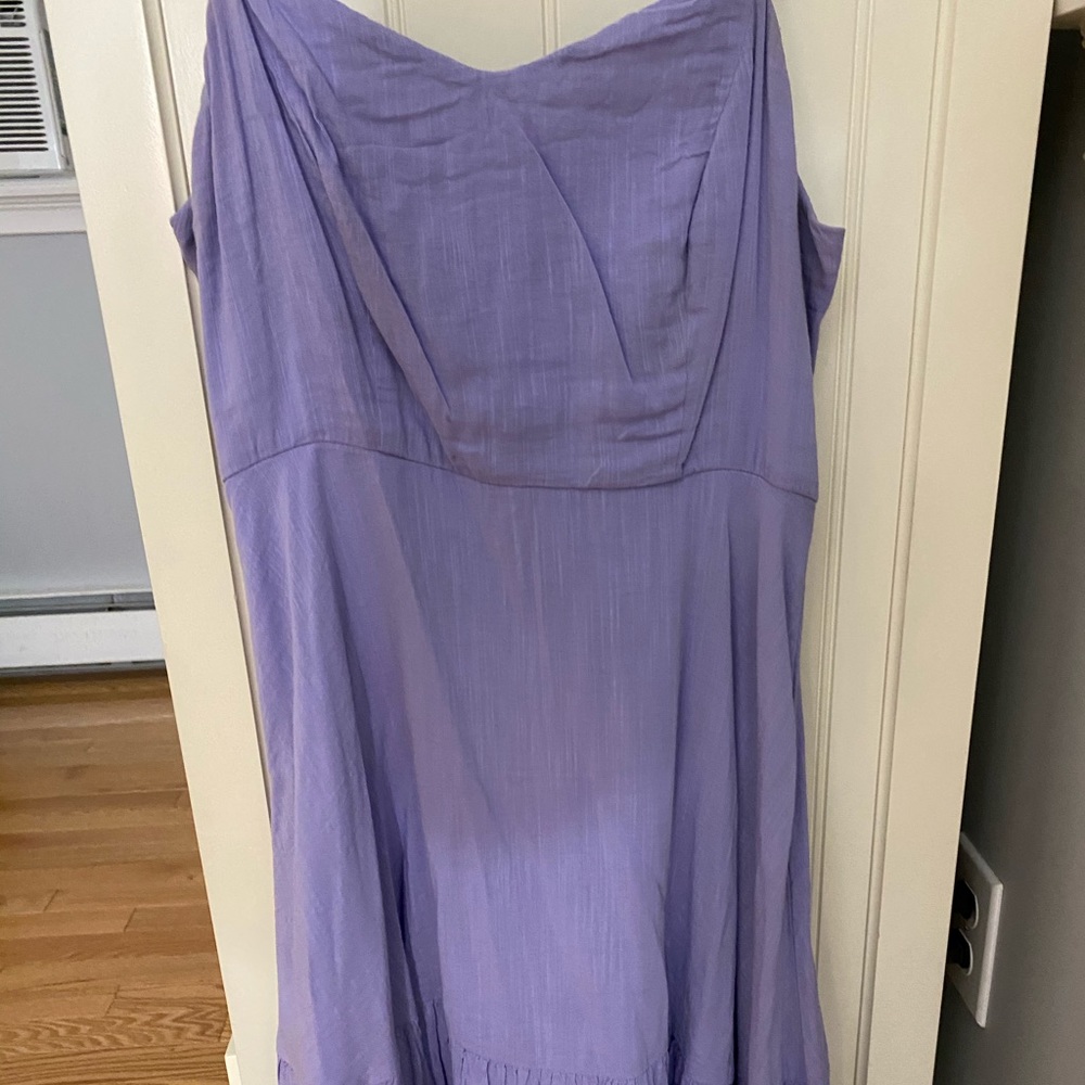 purple old navy dress